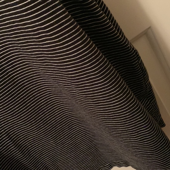 EUC Terra & Sky black&white striped midi stretchy dress w/pockets 3x(24W-26W) - Picture 6 of 11